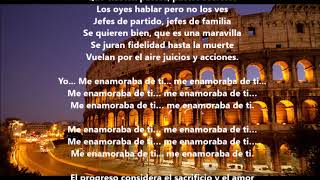 Me'Nnamoravo de te (Me enamoraba de ti)  Fabrizio Moro  Lyrics Español