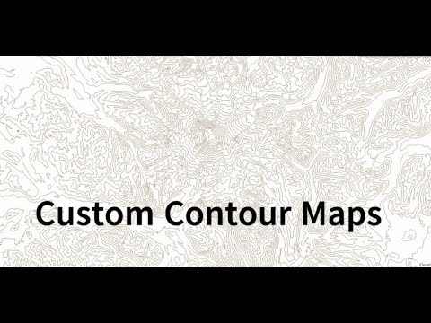 Custom Contour Maps