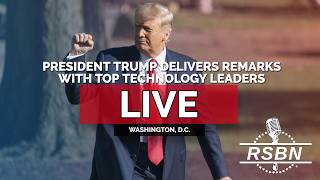 REPLAY: President Trump Delivers Remarks with Today's Top Leaders in Technology - 08/19/26
