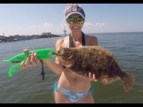 Flounder Fishing for Kristi's PB FLOUNDER!! | RAW VLOG FOOTAGE