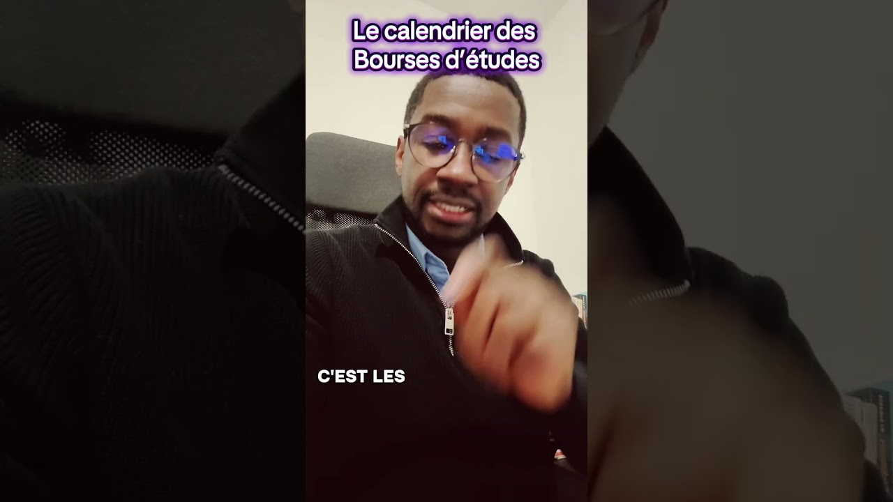 Le calendrier des bourses d’études 2026 