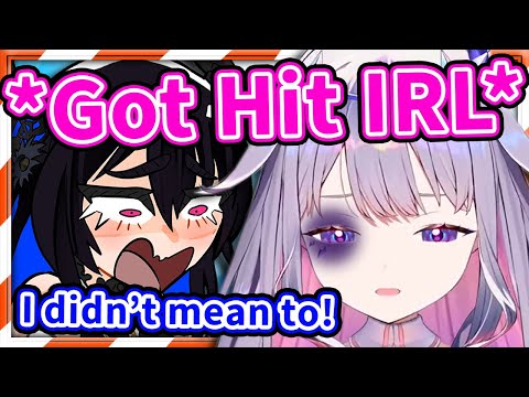 Nerissa Accidentally HIT Biboo IRL 【HololiveEN】