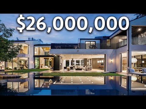 Inside a $26,000,000 Brand New Japanese Inspired Los Angeles Mega Mansion