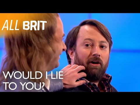 David Mitchell Being ✨awkward✨Because Paul Foot Hates Beards! | Would I Lie To You | All Brit