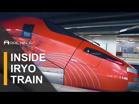 Inside of A High-Speed Iryo Train | Spain Trains | Rail Ninja Review