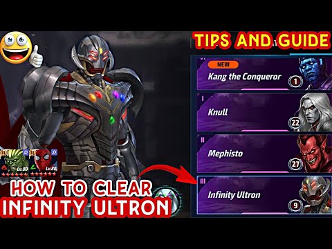 🤔How To Clear Infinity Ultron WBL Tips and Guide in Marvel future fight Mr GAMER VINES Hindi 👍