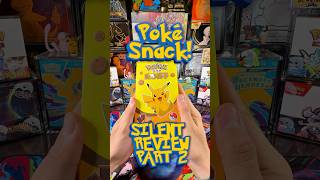 POKÉSNACK SILENT REVIEW PART 2 #pokemon #14daychallenge #superfanschallenge #shorts #tcg #pokemontcg