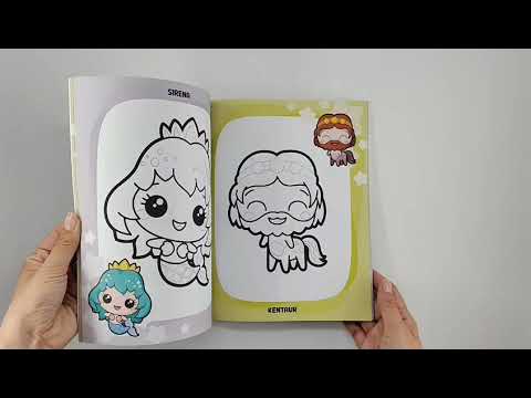 MANGA: Obojte likove u chibi i kawaii stilu