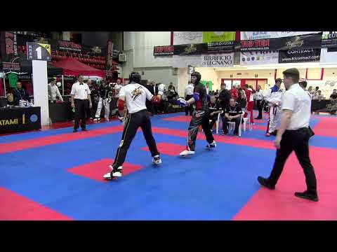 Alberto Invernizzi v Ross Cooke Pointfighting Cup 2018