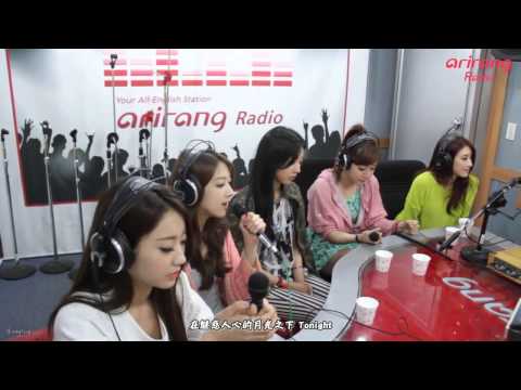 [繁中字]130516 Nine Muses - Wild (와일드) @arirang radio