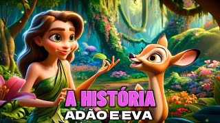 Desenho Animado Educativo: Adão e Eva para Crianças ?DESENHO BIBLICO