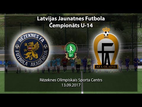 U-14 Rēzeknes BJJS/FA - AFA Olaine (Highligts)