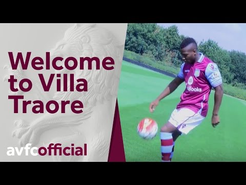 Welcome to Aston Villa Adama Traore