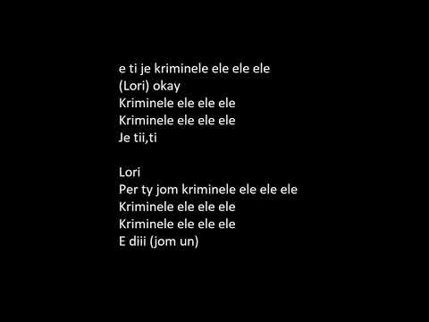 Yll Limani x LOREDANA KRIMINELE (Lyrics/Text) 2022