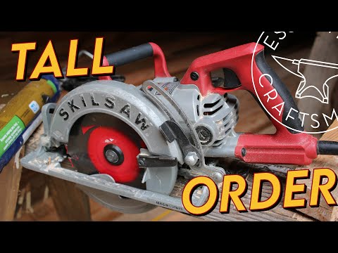 SKILSAW SPT77W-01 15-Amp 7-1/4-Inch Aluminum Worm Drive Circular Saw video review thumbnail