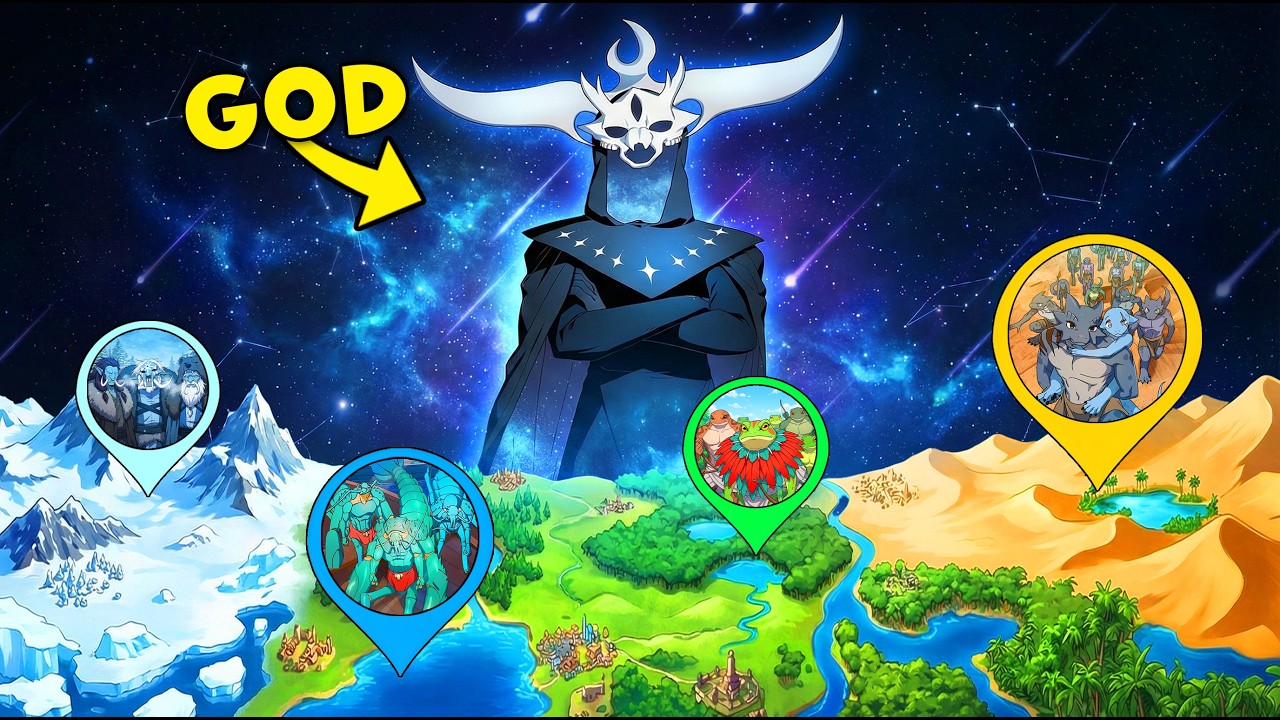 He becomes a God who Rules an Entire Civilization of Lizardmen! Full Season 1-2! - Manhwa Recap