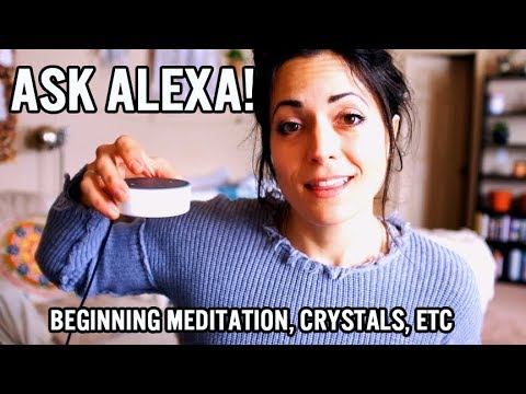 Ask Alexa! Beginner Meditation Tools and Crystals | SimpleCareSteph Video