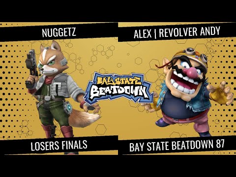 Bay State Beatdown 87 Brawl - Nuggetz (Fox) vs Alex | Revolver Andy (Wario) - Losers Finals