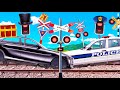 Chase The Mafia Railroad Crossing