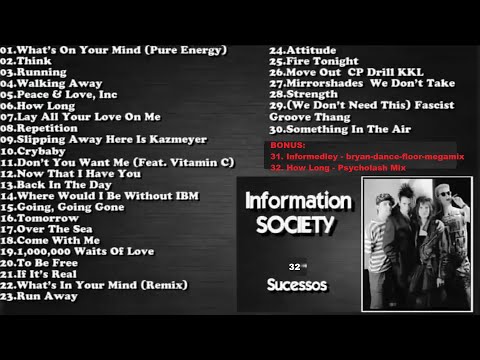 Information Society - As melhores para ouvir em 2025
