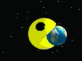 Pacman Eats The Earth