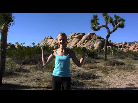 Exercises to firm up flabby arms - dumbbell series