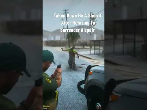 "Sheriff Shoots Suspect in High-Stakes Confrontation" #lspdfr #gta5mods