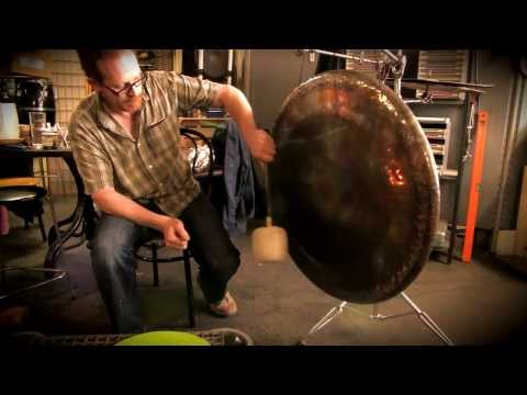 Bertha - a 34 inch gong by Matt Nolan and Michael Paiste