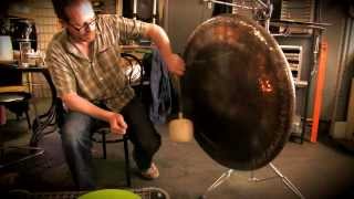 Bertha - a 34 inch gong by Matt Nolan and Michael Paiste