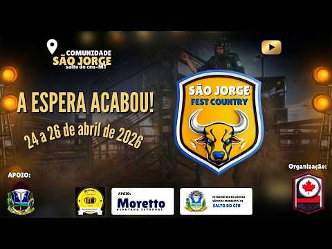 São Jorge Fest Country 2026 - Salto do Céu/MT (Primeira Noite)