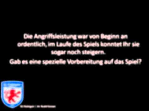 Interview nach dem Spiel der 1. Herren gegen Langenfeld