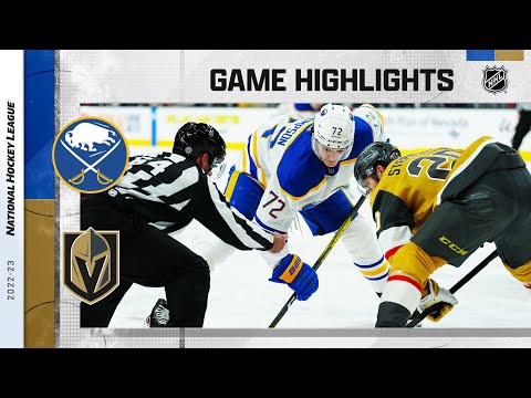 Sabres @ Golden Knights 12/19 | NHL Highlights 2022