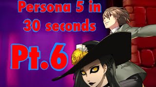 Persona 5 in 30 seconds Sae Ark #shorts