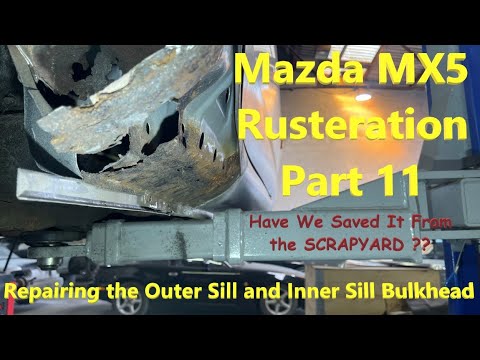 Mazda MX5 / Miata Sill section Repair : Rocker panel repair