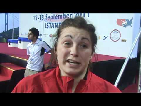 World Bronze Medalist Ali Bernard