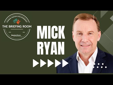 Mick Ryan in The Briefing Room, Episode 010.