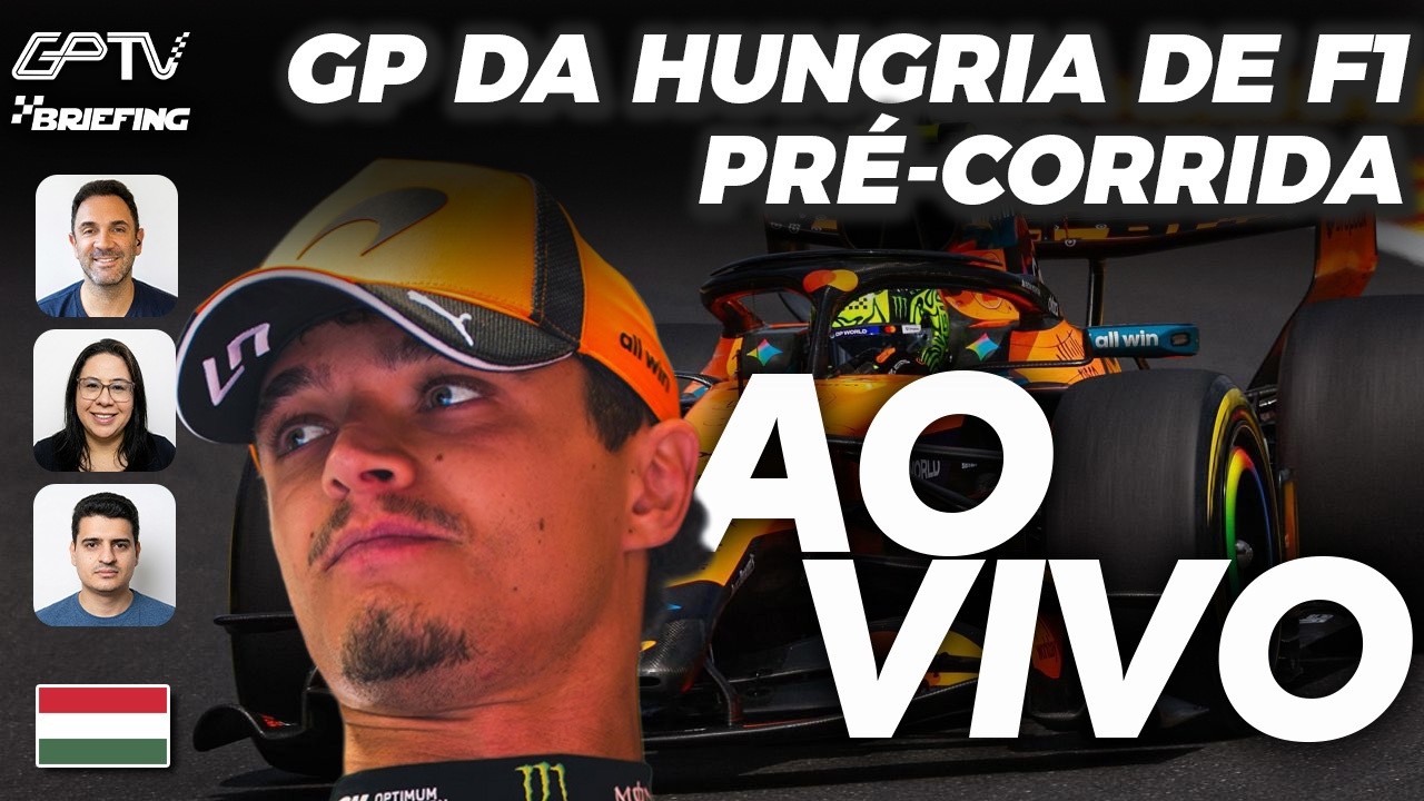 🔴 AO VIVO! F1 2026 NA HUNGRIA: PRÉ-CORRIDA [Briefing + narração]