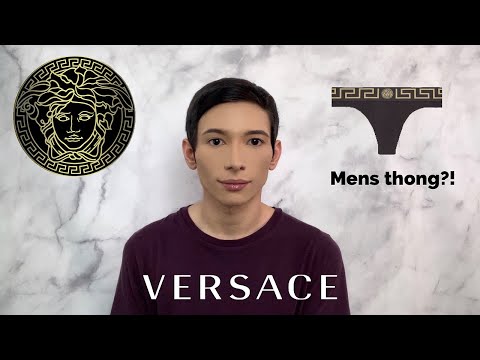 VERSACE MENS THONG?!!! REVIEW AND BOXER COMPARISON!!!