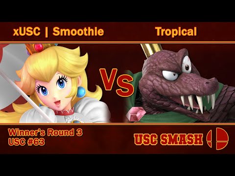 USC Smash Biweekly #63 xUSC | Smoothie (Peach) vs Tropical (King K. Rool)