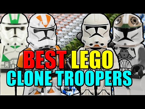 Top 10 LEGO Clone Trooper Minifigures (Results) - Lego Star Wars Top Tens