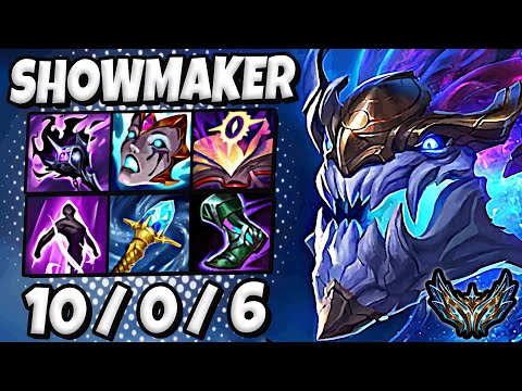 DK ShowMaker Aurelion Sol vs Sylas MID [ Perfect KDA ] Patch 25.11 Korea Challenger