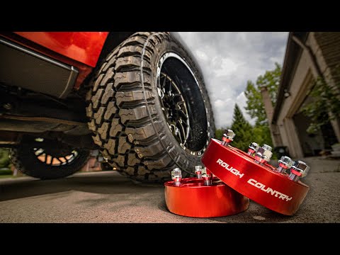Rough Country Spacers + 15 WIDES...