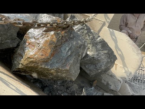How to Stone Crusher Works? ≥ Powerful Jaw Crusher in Action - Crushing Hard Rocks!”#trending #rock 