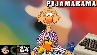 PYJAMARAMA – Commodore 64 (1984) | Mikro-Gen’s Surreal Arcade Adventure with Wally Week