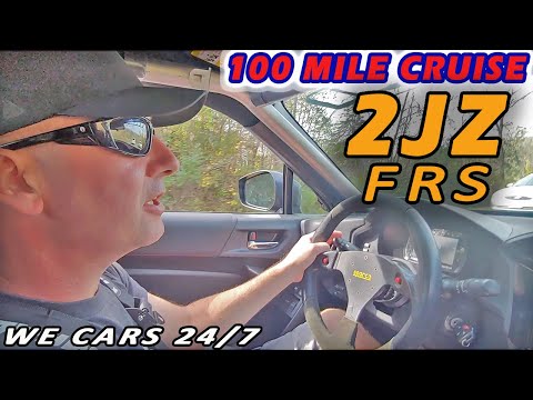 2JZ SCION FRS ON A 100 MILE #GoDriveIt CRUISE