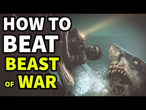 How to Beat the WORLD WAR TWO SHARKS in "Beast of War"