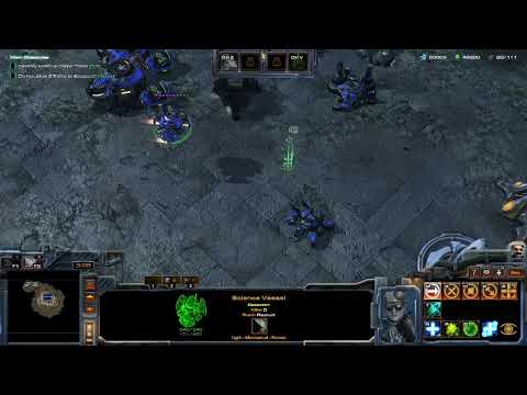 Starcraft II Co-op Stuff: Science Vessel, Defensive Matrix