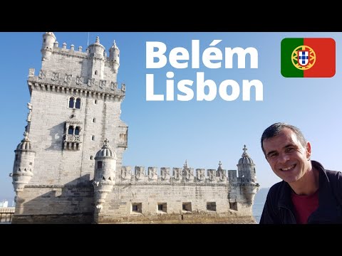 BELÉM, LISBON - Walk Along Tagus River - Original Pastel de Nata Recipe PORTUGAL
