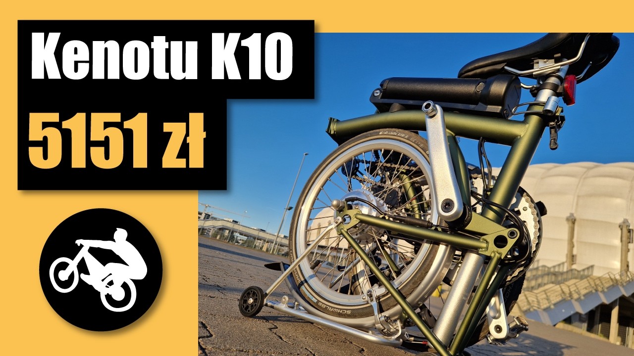 Kenotu K10 Review Taba na rowerze