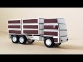 How To Make 18 Tonne Truck Using Matchbox Dc Motor